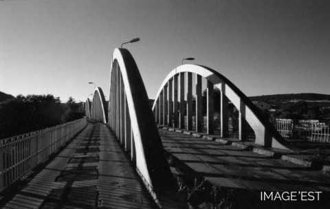 Pont bow-string de l'aciérie  (Pompey)